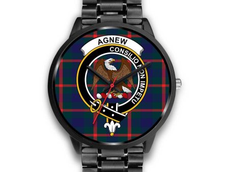 Agnew Modern Clan Badge Tartan Black Watch on Sale