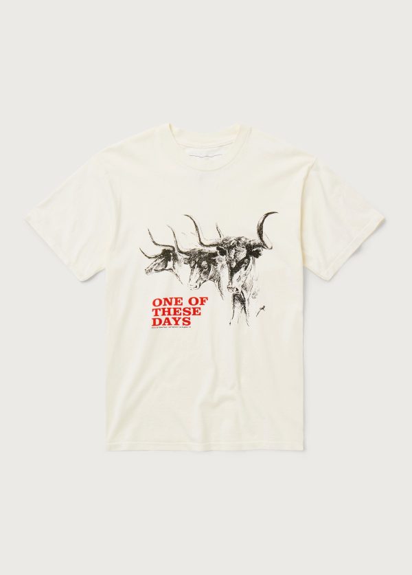 Long Horn T-Shirt | Bone Online