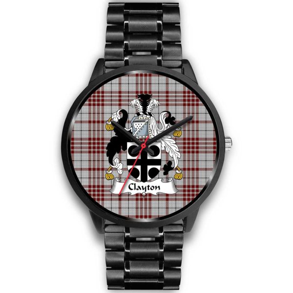 Clayton Clan Badge Tartan Black Watch For Cheap