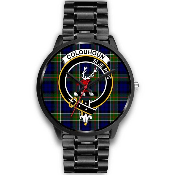 Colquhoun Modern Clan Badge Tartan Black Watch Discount