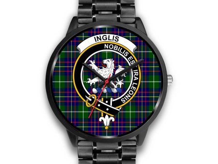 Inglis Modern Clan Badge Tartan Black Watch Fashion