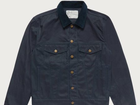 Trucker Jacket | Navy Hot on Sale