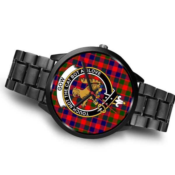 Gow of McGouan Clan Badge Tartan Black Watch For Cheap