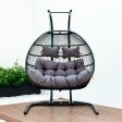 FOLDING DOUBLE SWING CHAIR w CUSHION Supply