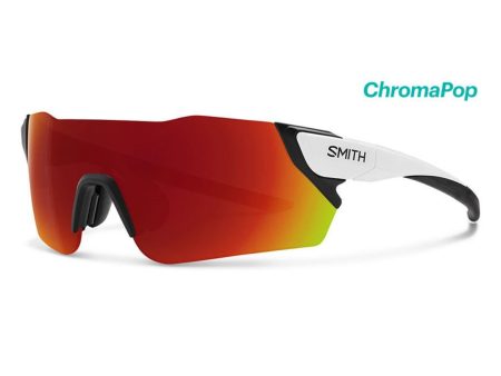 Attack Matte White with ChromaPop Red Mirror Lens Sunglasses Sale